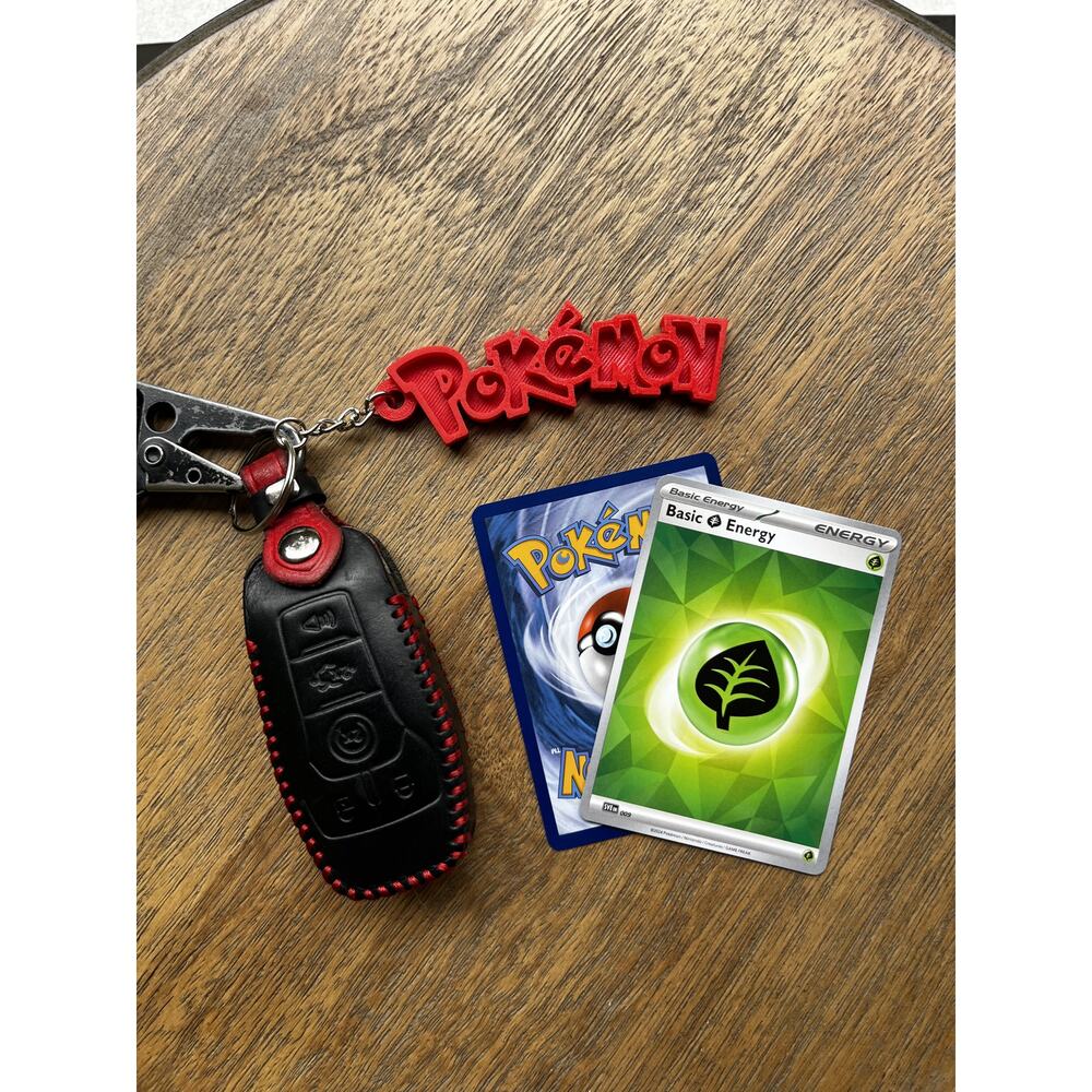 Pokémon-Inspired Keychain | Single Color | 3D Printed Collectible